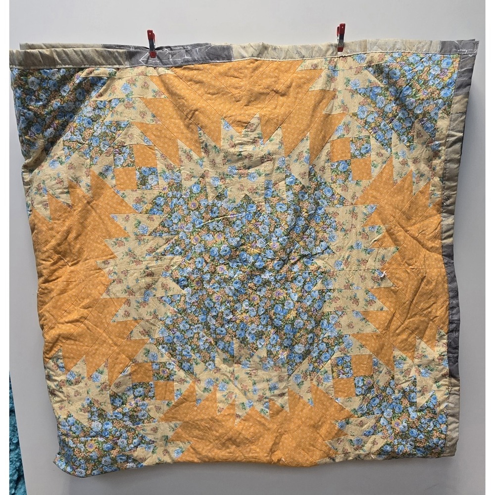 Patchwork Quilt Top  Homemade